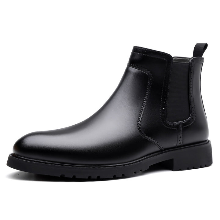 Elegant men's Chelsea boots, business