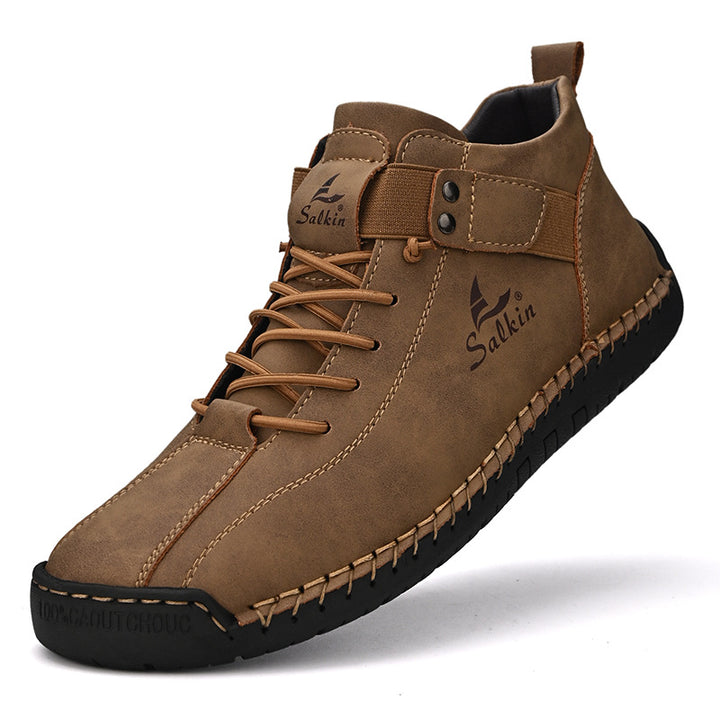 Light men's casual boots, breathable