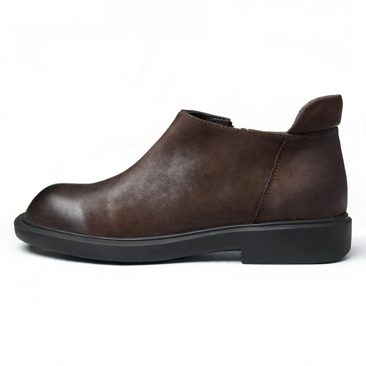 Men's Chelsea boots made of cowhide leather, soft sole