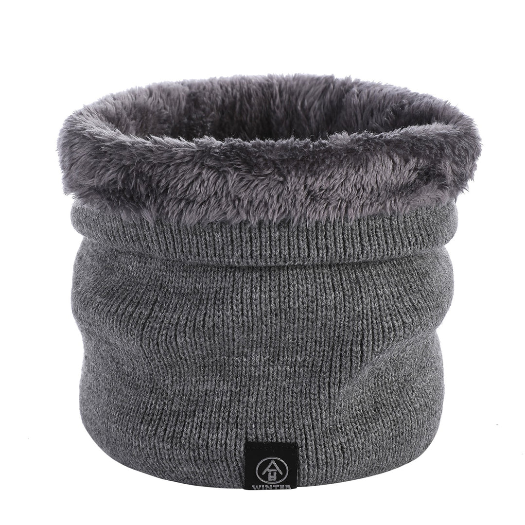Knit Loop Scarf, solid color, for women and men