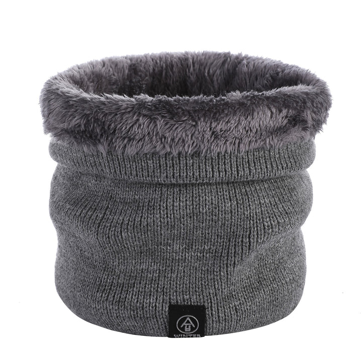 Knit Loop Scarf, solid color, for women and men