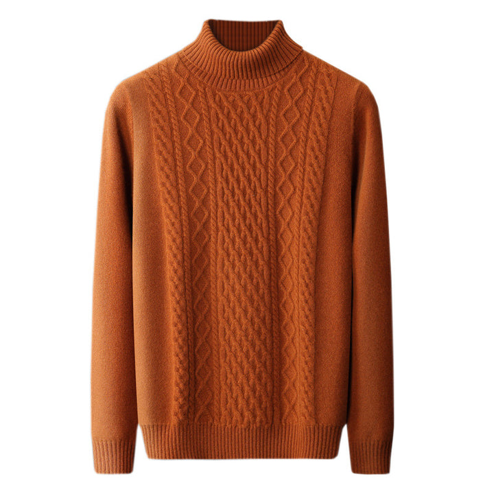 Warmer turtleneck sweater made of 100% merino wool