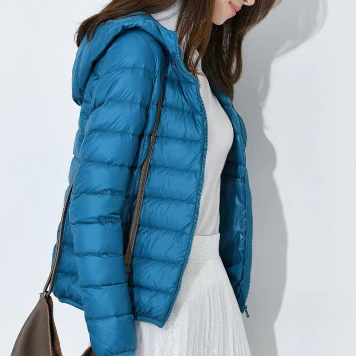 Light, tailored quilted jacket