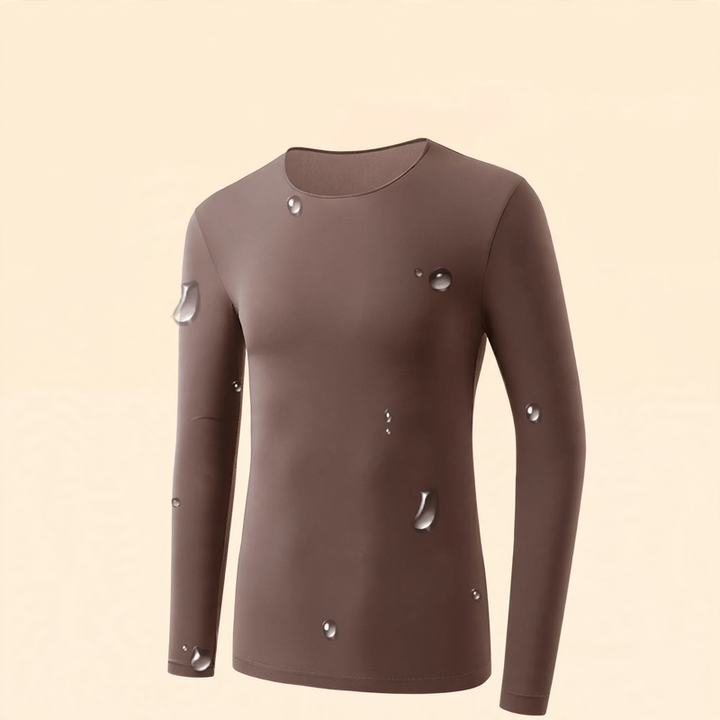Men's Thermal Set, self-warming, round neck