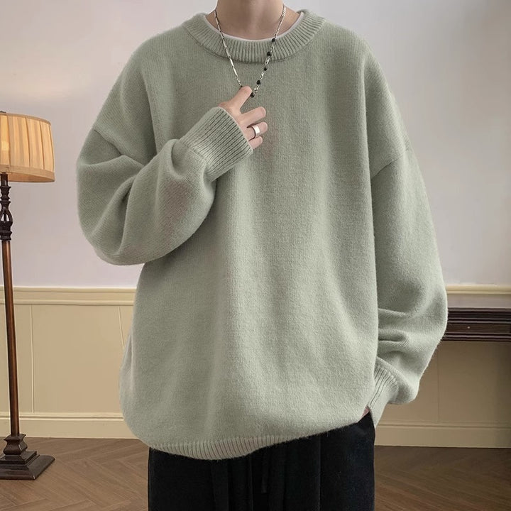 Men's cardigan with soft finish