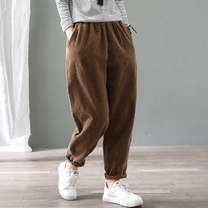 Kord-Harem pants for women