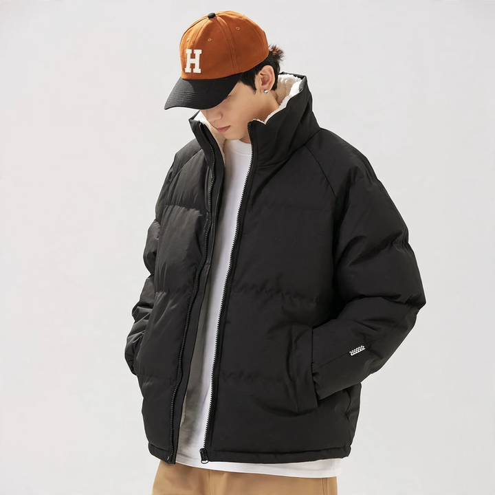 Unisex-Winter Jacket, Lamb Fleece, Lined, Warm