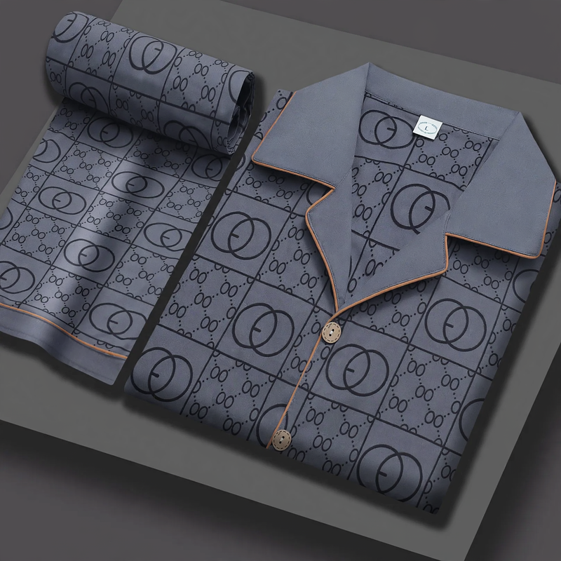 Men's Pajama Set, 100% Cotton, versatile to wear