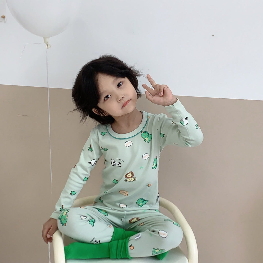 Children's playsuit, cotton, seamless, winter