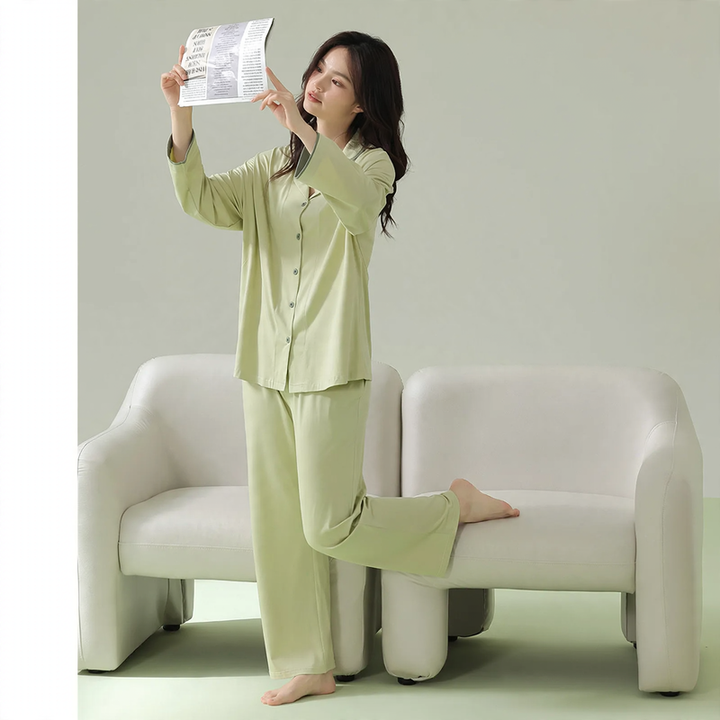 Cotton pajamas, antibacterial, for women and men