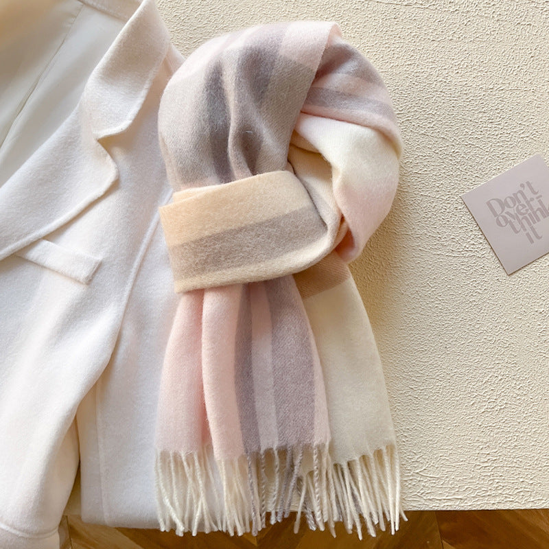 Wool scarf made from Australian wool, 180 cm