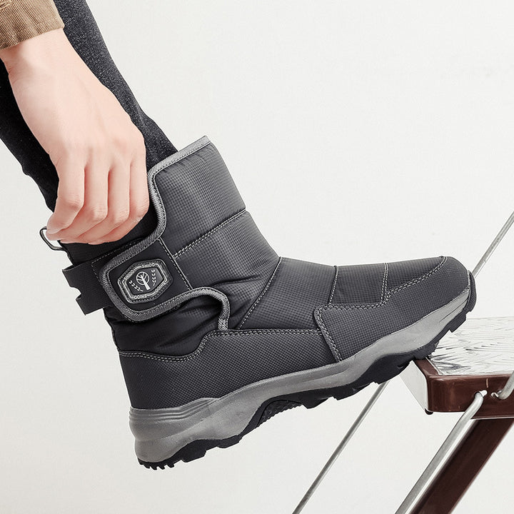 Men's winter boots, insulated, non-slip