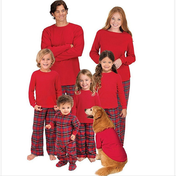 Christmas Pajama Set for the Whole Family, Cotton