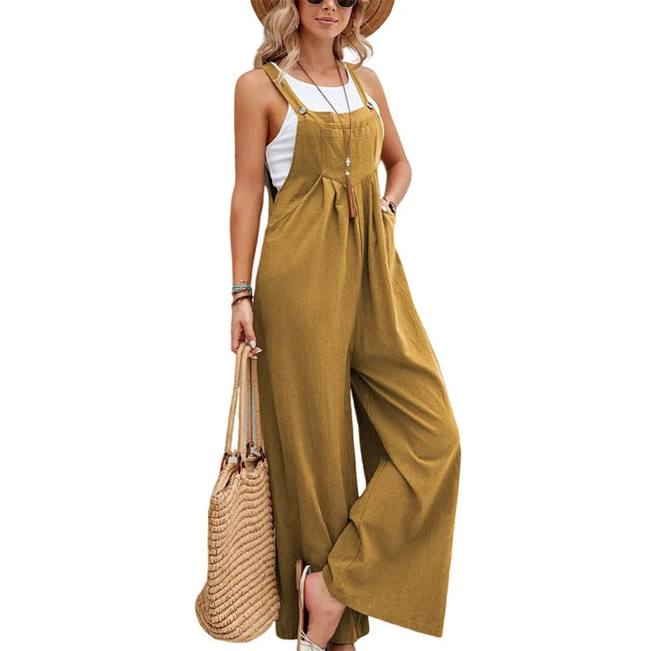 Lune London | Sleeveless Overalls Casual Jumpsuit