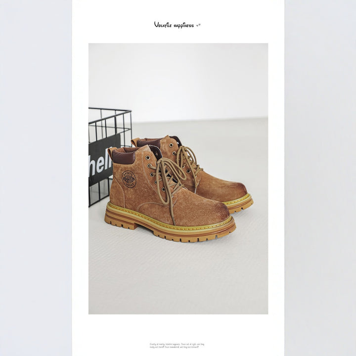 Men's ankle boots in British style, 8122-R