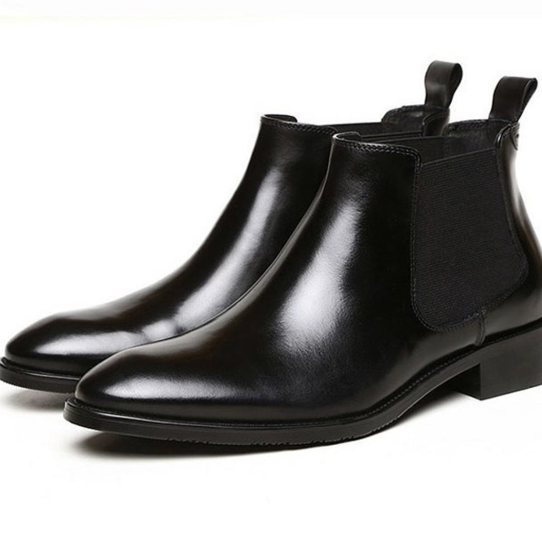 Men's Chelsea Boots made of Genuine Leather, Business-Casual