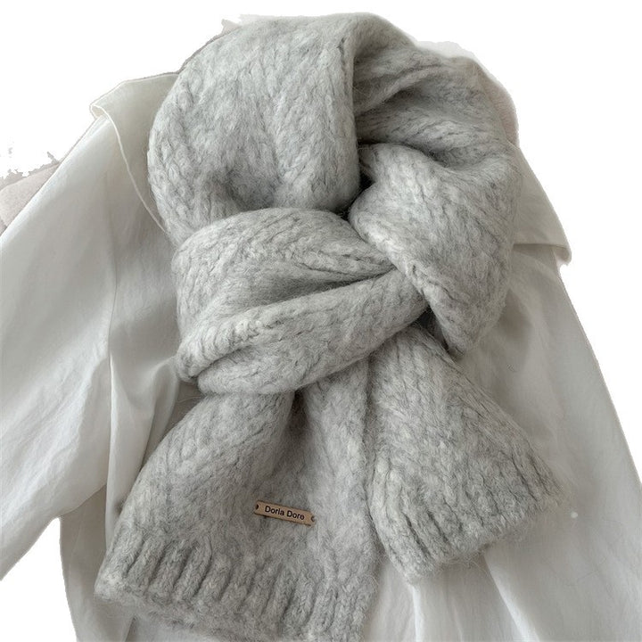 Alpaca wool scarf, 163 cm