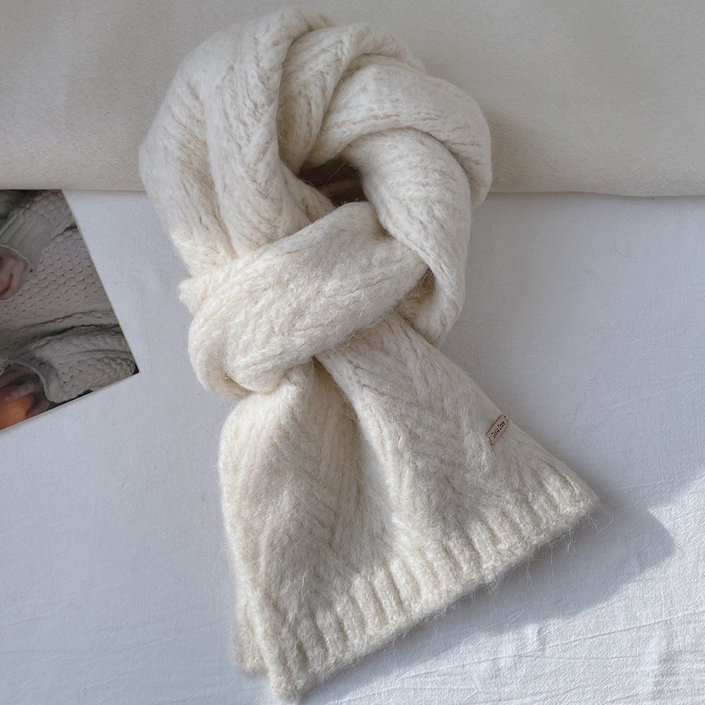 Elegant Alpaca Scarf, 165x24cm