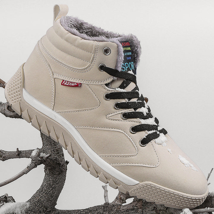 Men's winter boots, insulated, large sizes