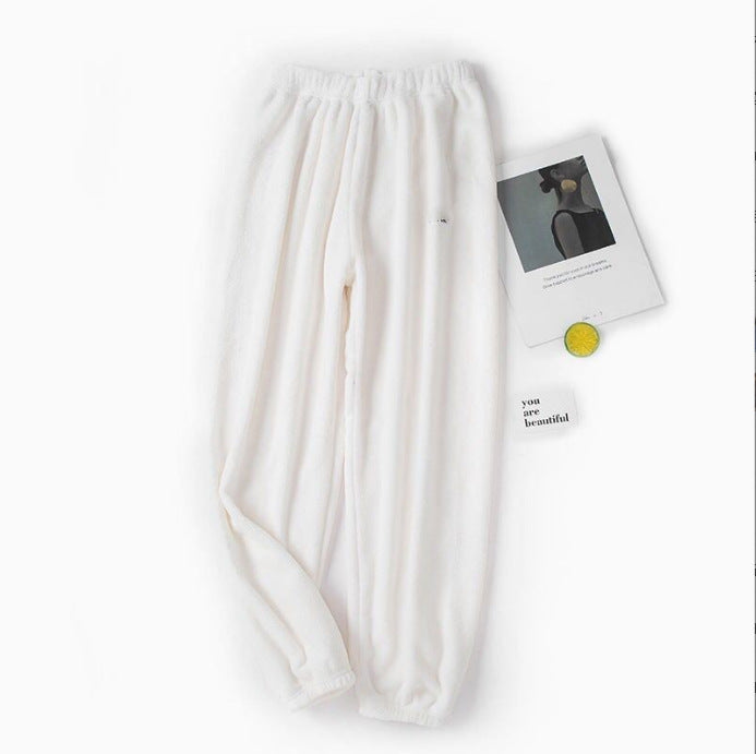 Women's house and sleep pants, lined, winter