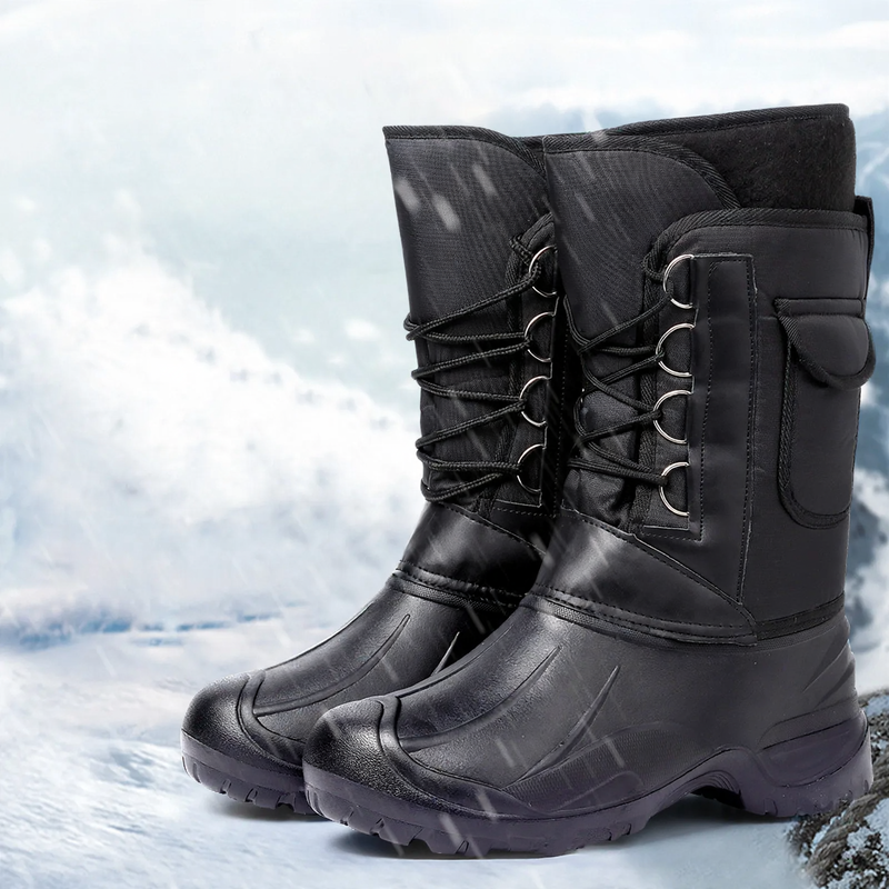 Men's Winter Fishing Boots, waterproof, padded