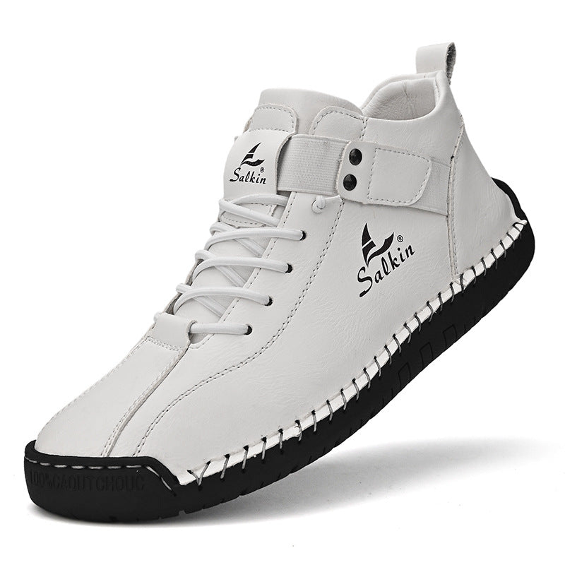 Light men's casual boots, breathable