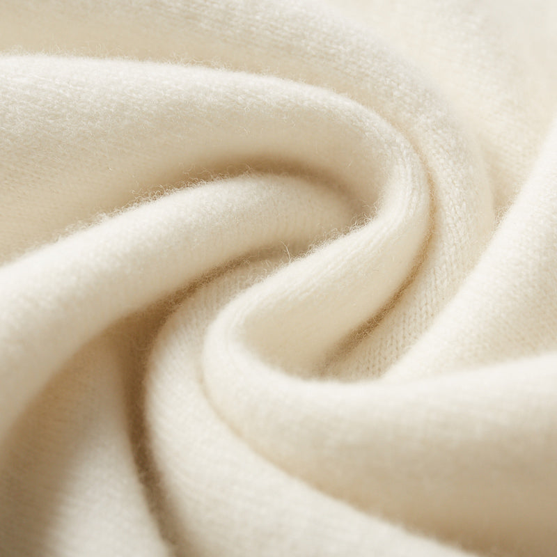 Men's turtleneck sweater, solid color, long-sleeved, knit