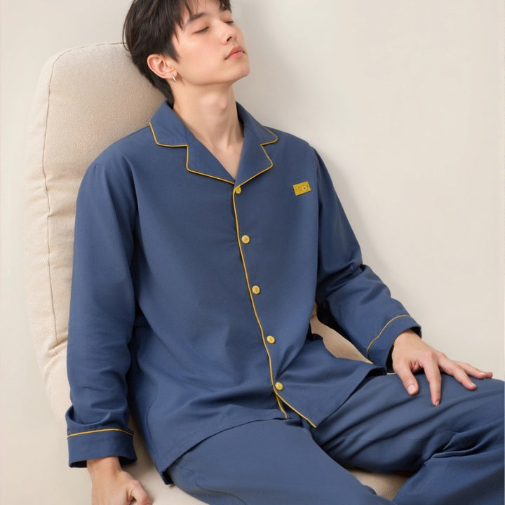 Men's Pajama Set, cotton, buttoned, various sizes