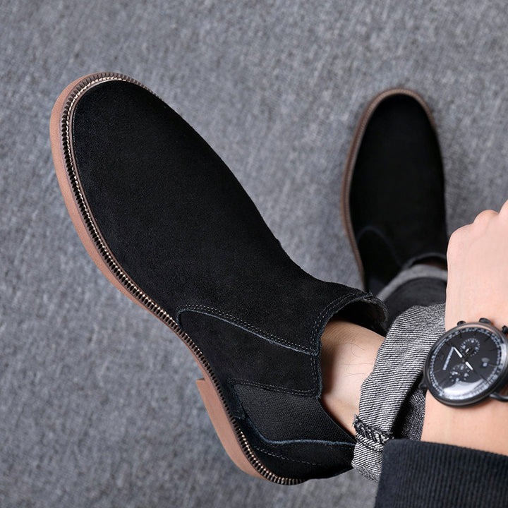 Men's Chelsea Boots, calf leather, lined, pointed