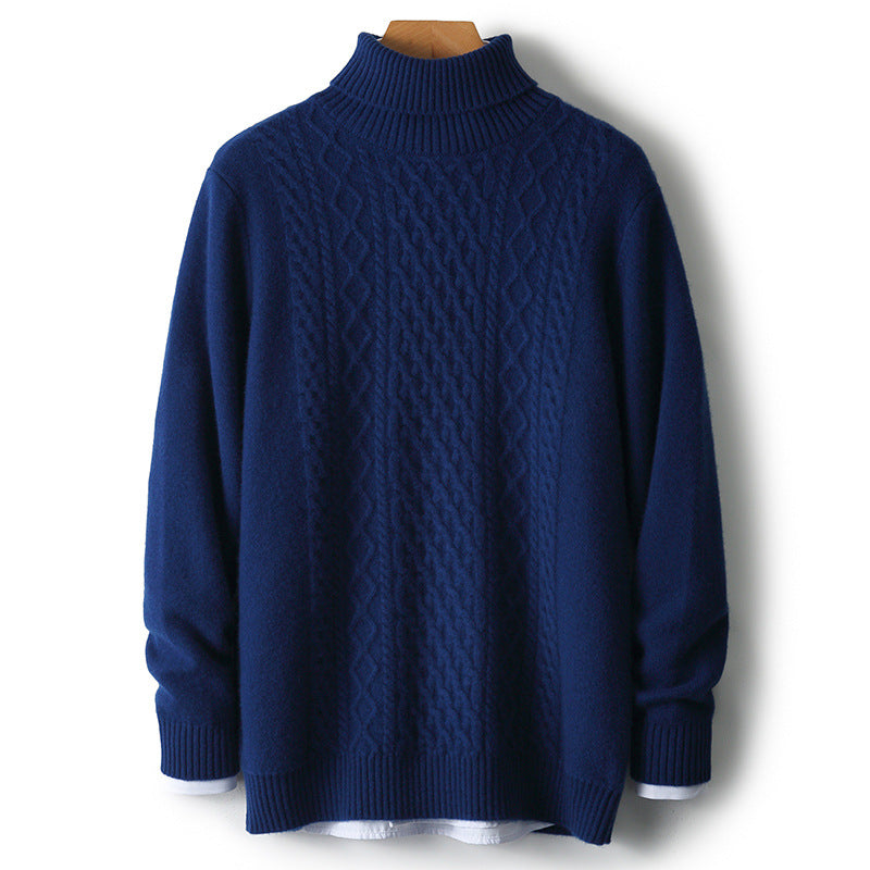 Warmer turtleneck sweater made of 100% merino wool