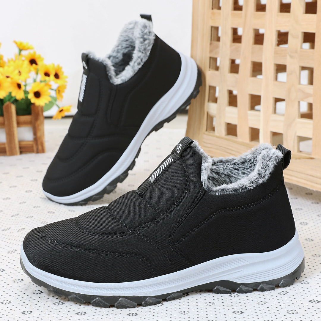 Insulated winter boots for men and women, slip-resistant