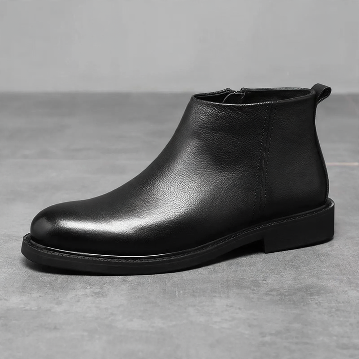 Men's Chelsea boots, PU leather, non-slip, lined