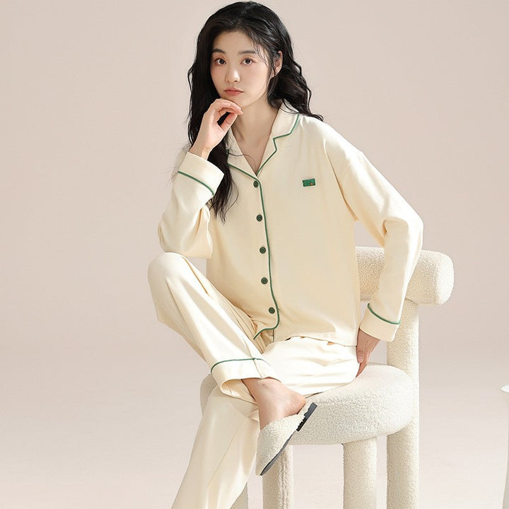 Women's Pajama Set, 100% Cotton, Long Sleeved