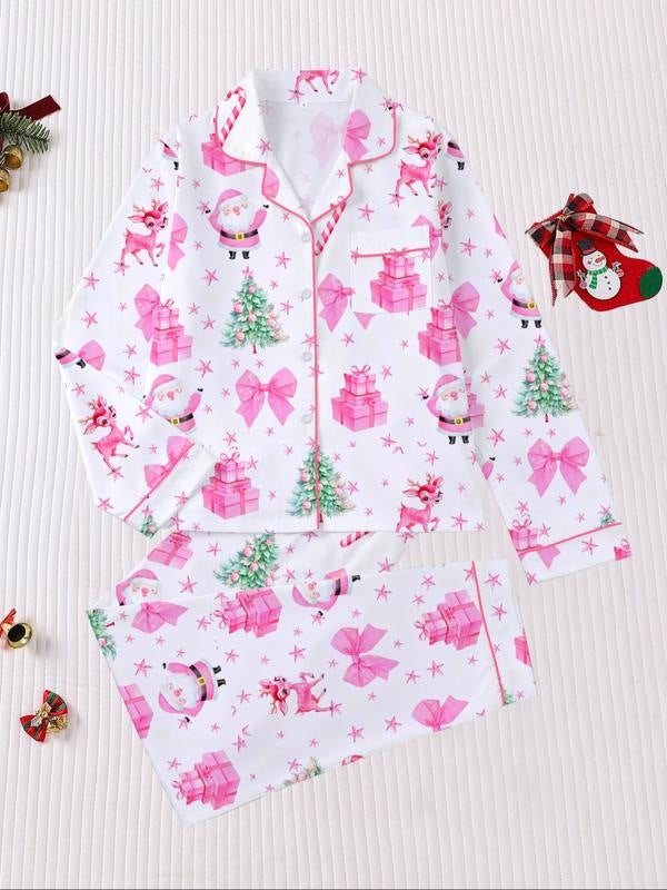 Christmas Pajama Set made of Flannel S 81333