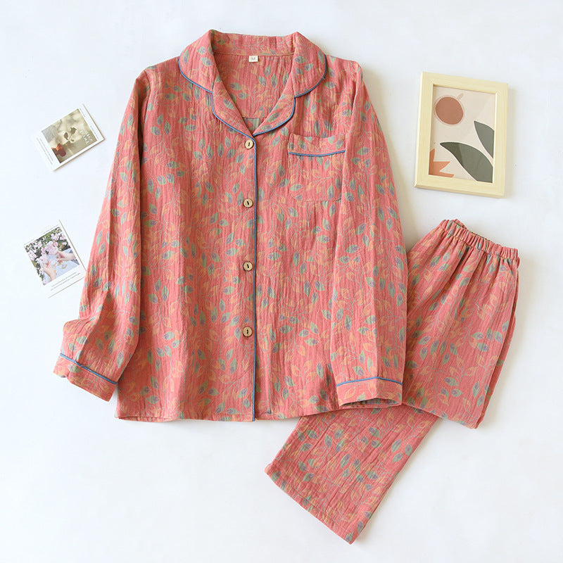 Women's Pajamas made of Cotton Jacquard