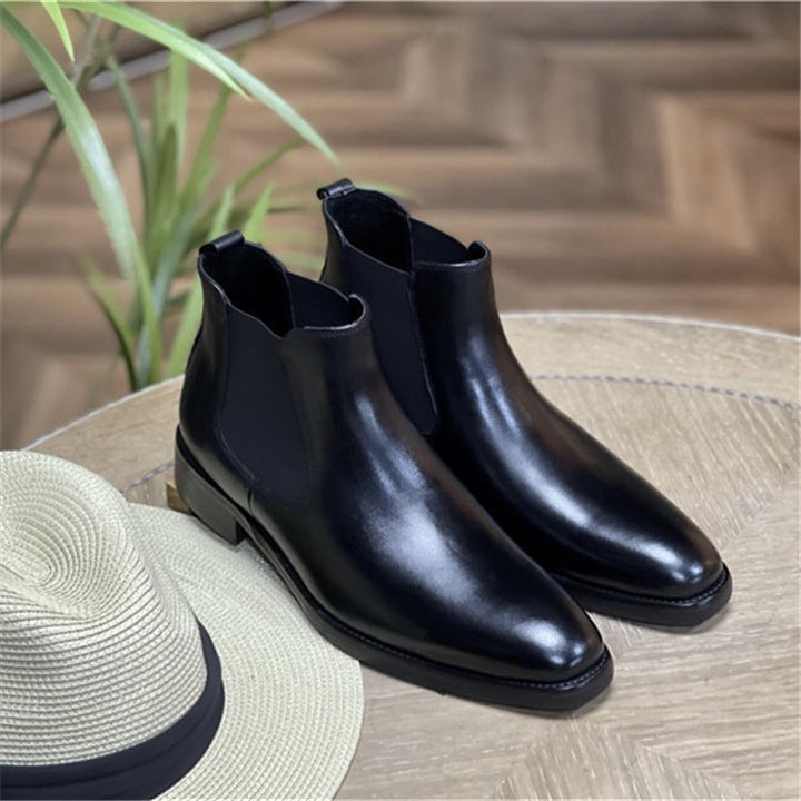 Men's Chelsea Boots made of Genuine Leather, Business-Casual