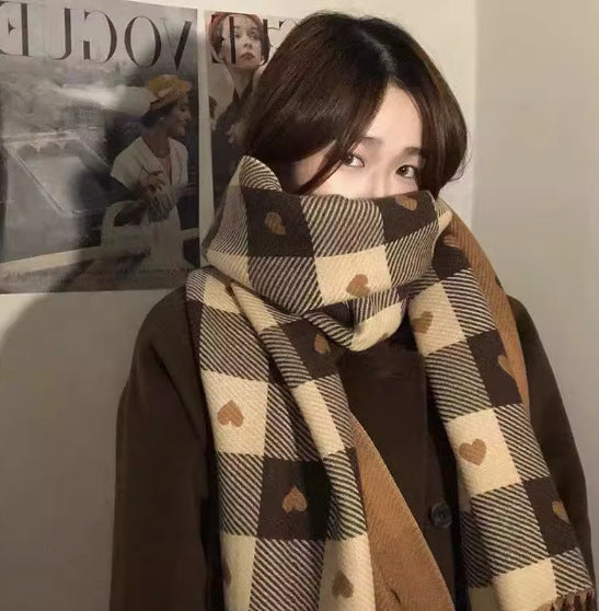 Women's Scarf, Mohair Look, 200x45cm