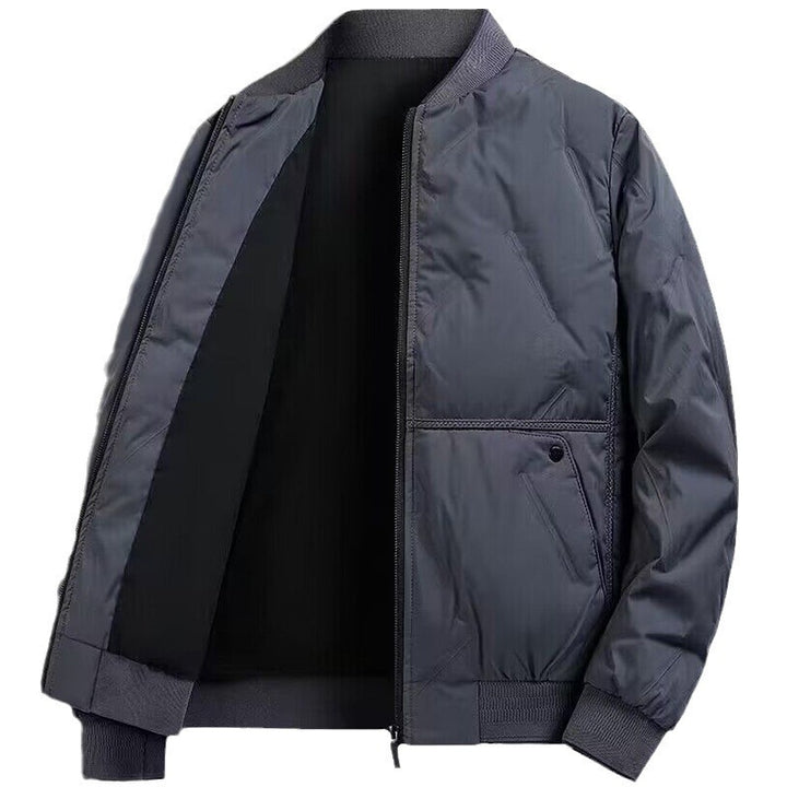 Men's winter jacket, insulated, reversible