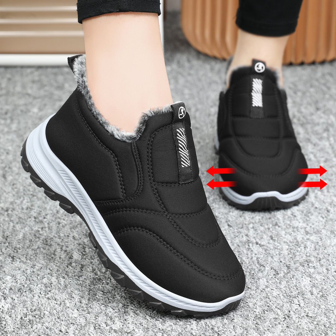 Insulated winter boots for men and women, slip-resistant