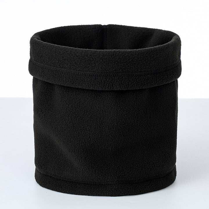 Multifunctional fleece collar warmer for men