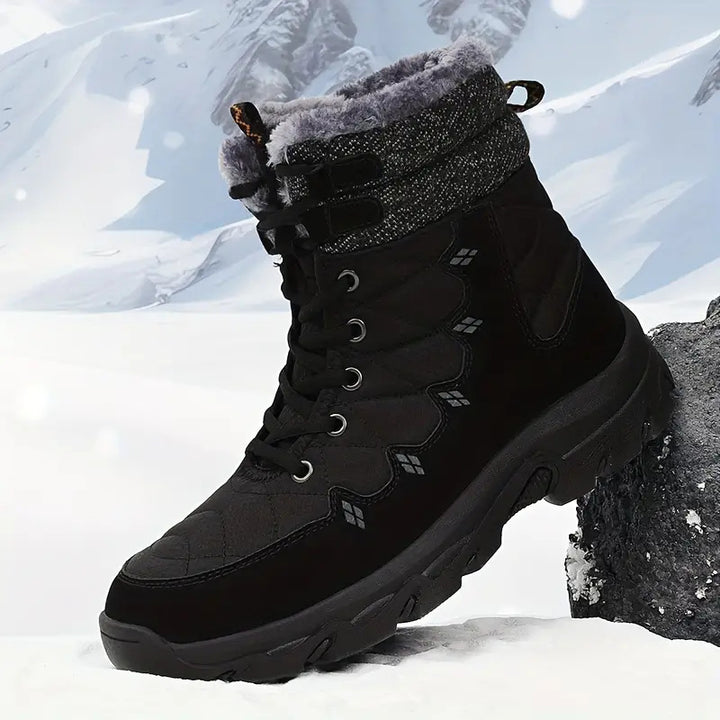 Men's winter boots with platform sole, 2026