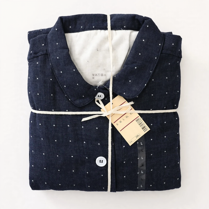 Cotton pajamas, double layer gauze, unisex