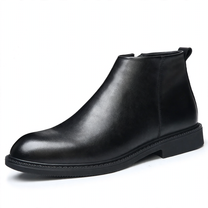 Men's Chelsea Boots, Genuine Leather, Lined, Warm
