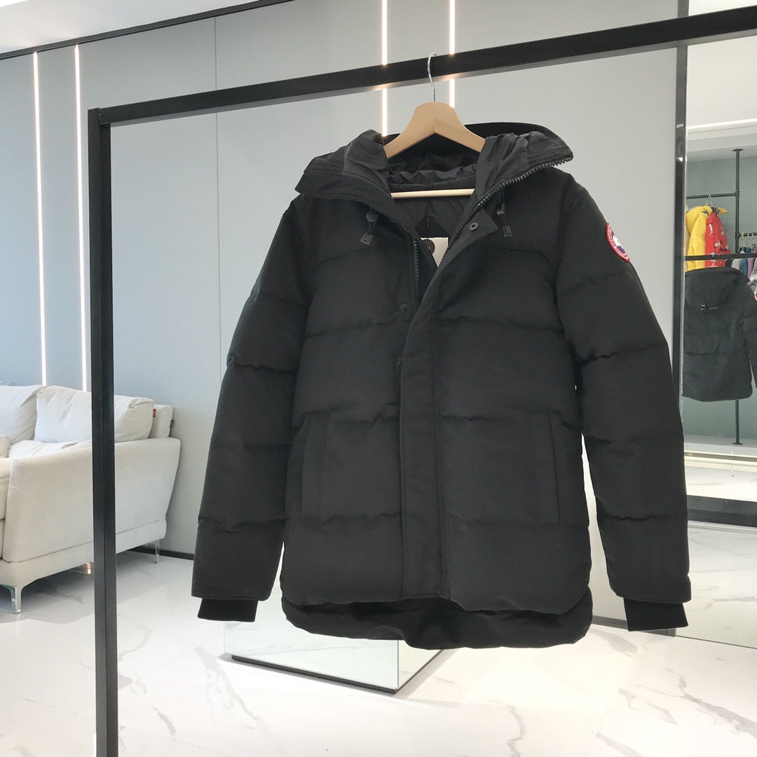 Winter down jacket for women and men, warm lined