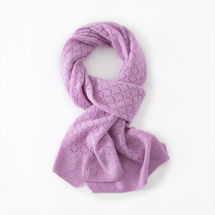 Merino wool scarf, 180x40cm, soft
