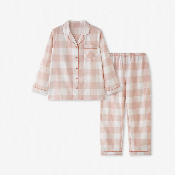 Cotton pajama set for couples