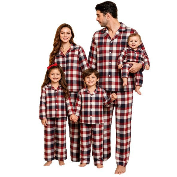 Family Pajama Set, checked