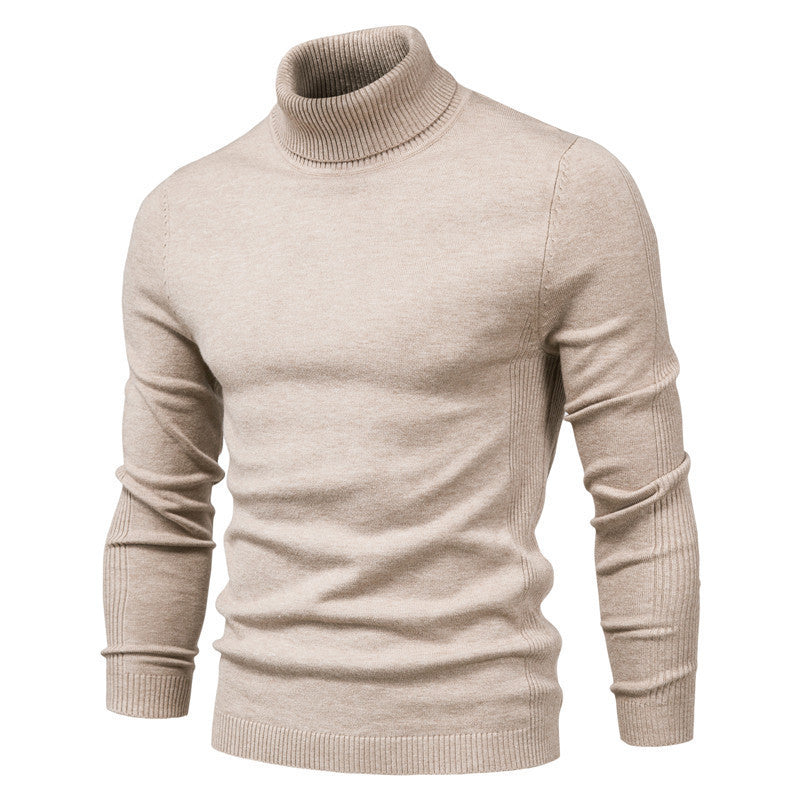 Men's Turtleneck Sweater, simple and modern