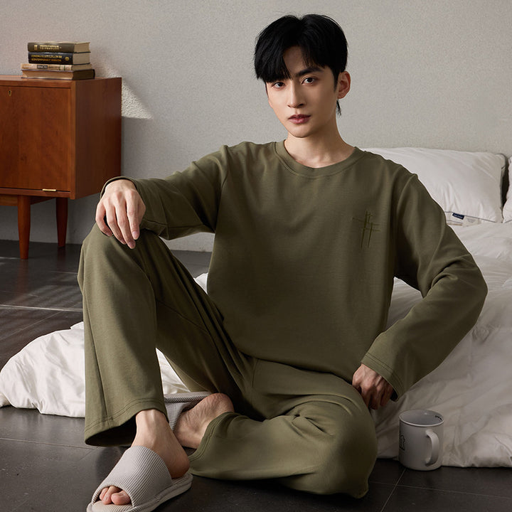 Men's house suit made of pure cotton