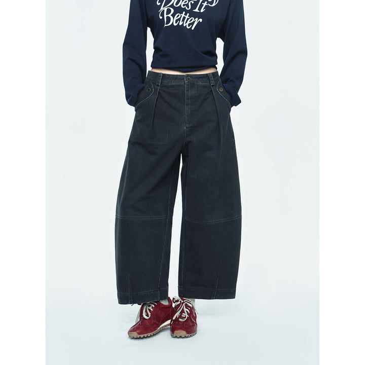 Kord cargo pants for women, cocoon cut, V63832